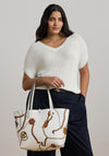 Ralph Lauren November Reversible Tote Bag, White
