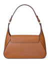 Ralph Lauren Schylar Medium Crosshatch Shoulder Bag, Tan