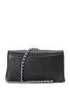 Ralph Lauren Leather Turn Lock Smartphone Crossbody Bag, Black