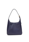 Ralph Lauren Tanner Leather Large Shoulder Bag, Refined Navy
