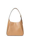 Ralph Lauren Tanner Leather Large Shoulder Bag, Light Tan