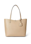Ralph Lauren Faux Leather Reversible Large Tote, Natural