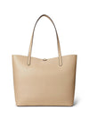 Ralph Lauren Faux Leather Reversible Large Tote, Natural