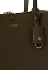 Ralph Lauren Faux Leather Reversible Large Tote Bag, Brown