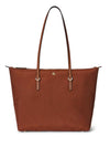 Ralph Lauren Keaton Nylon Medium Tote Bag, Tan