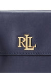 Ralph Lauren Marcy Leather Small Camera Bag, Navy