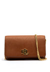 Ralph Lauren Leather Crossbody Smartphone Bag, Tan