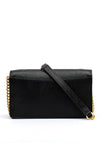 Ralph Lauren Leather Crossbody Smartphone Bag, Black