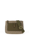 Ralph Lauren Jamey Monogram Crossbody Bag, Olive Fern