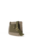 Ralph Lauren Jamey Monogram Crossbody Bag, Olive Fern