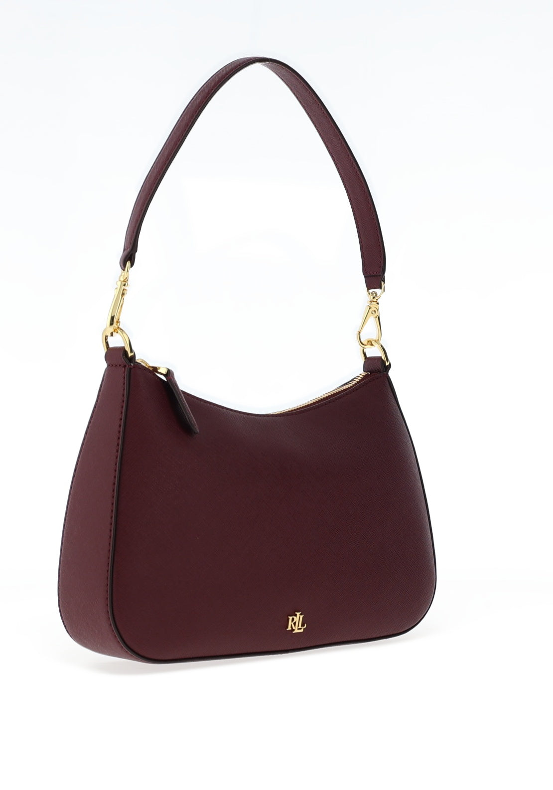 Ralph Lauren 2way バッグ バーガンディ Ralph Lauren Danni Shoulder Bag, Vintage Burgundy - McElhinneys