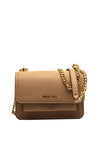 MICHAEL Michael Kors Claire Pebbled Leather Mini Crossbody Bag, Tan
