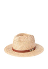 Ralph Lauren Raffia Fedora Hat, Natural