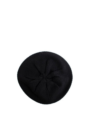 Ralph Lauren Core Knit Beret, Black