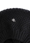 Ralph Lauren Core Knit Beret, Black