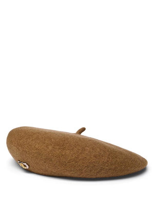 Ralph Lauren Wool Beret, Tan