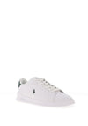 Ralph Lauren Heritage Court II Trainers, White & Green
