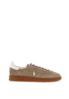 Ralph Lauren Bedford Suede Trainers, Brown