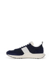 Ralph Lauren Suede Contrast Trainers, Navy