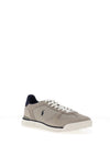 Ralph Lauren Varick Suede Mesh Trainers, Grey