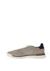 Ralph Lauren Varick Suede Mesh Trainers, Grey