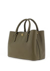 Ralph Lauren Marcy Leather Small Satchel Bag, Olive Fern