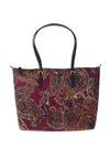 Ralph Lauren Paisley Print Nylon Keaton Tote Bag, Fall Paisley