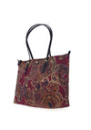 Ralph Lauren Paisley Print Nylon Keaton Tote Bag, Fall Paisley