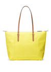 Ralph Lauren Keaton Nylon Tote, Lemon