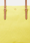 Ralph Lauren Keaton Nylon Tote, Lemon