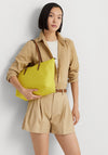 Ralph Lauren Keaton Nylon Tote, Lemon