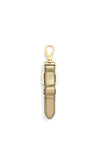 Ralph Lauren Metallic Leather Key Fob, Gold