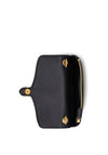 Ralph Lauren Bradley Pebbled Leather Crossbody Wallet, Black