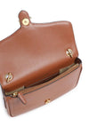Ralph Lauren Bradley Pebbled Leather Crossbody Wallet, Tan