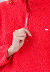 Rant and Rave R&R April Fleece Half Zip, Tomato Red