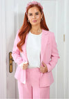 Rant and Rave Willow Single Breasted Blazer, Pink