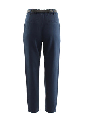 Rant and Rave Mabel Belted Chinos, Navy