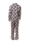 Rant & Rave Floral Pippa Pyjama Set, Black Floral
