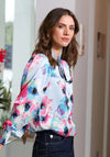 Rant and Rave Sloan Floral Blouse, Blue