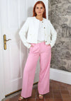 Rant and Rave Sia Wide Leg Trousers, Pink