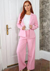 Rant and Rave Sia Wide Leg Trousers, Pink