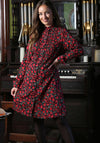 Rant & Rave Maisie Floral Mini Dress, Red
