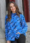 Rant & Rave Esme Geo Print Shirt, Blue