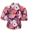 Rant & Rave Morgan Flower Print Wrap Top, Pink