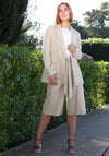 Rant & Rave Bo Stripe Detail Blazer, Beige