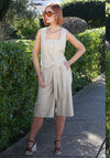 Rant & Rave Genna Wide Leg Culotte Trousers, Beige