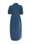 Rant and Rave Jade Denim Midi Dress, Blue