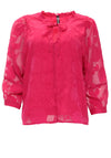 Rant and Rave Primrose Floral Blouse, Pink
