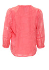 Rant and Rave Primrose Floral Blouse, Coral