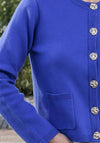 Rant and Rave Chantelle Knit Cardigan, Blue